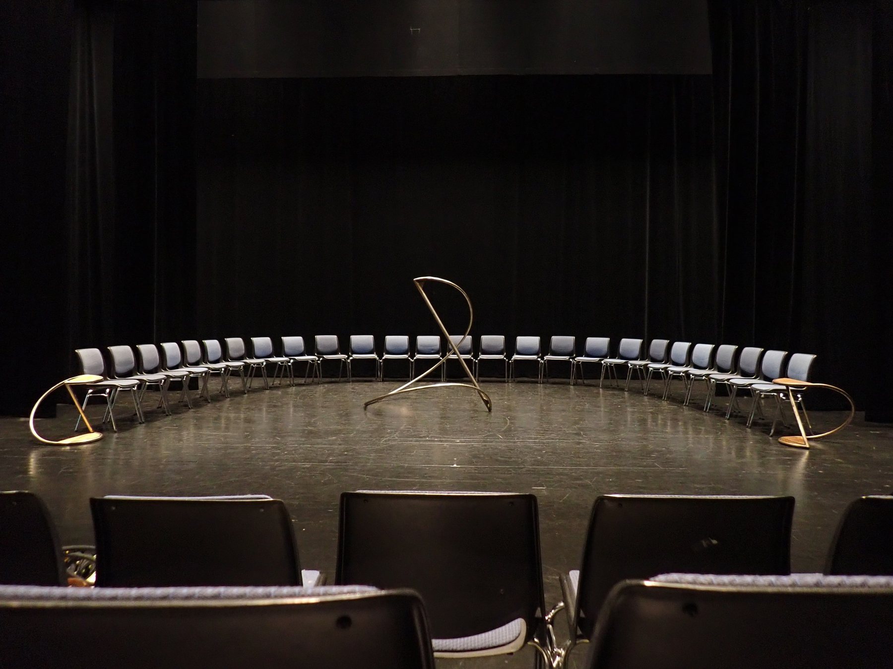 Research into audience placement around the Spiral performance space